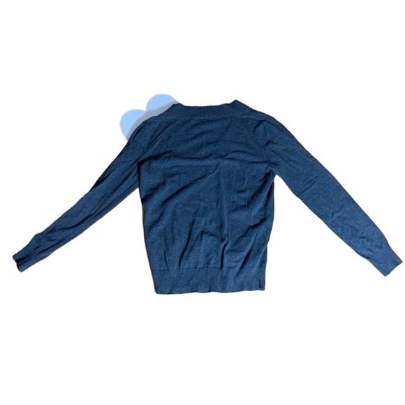 GAP Factory gray deep v neck sweater - Picture 4 of 6